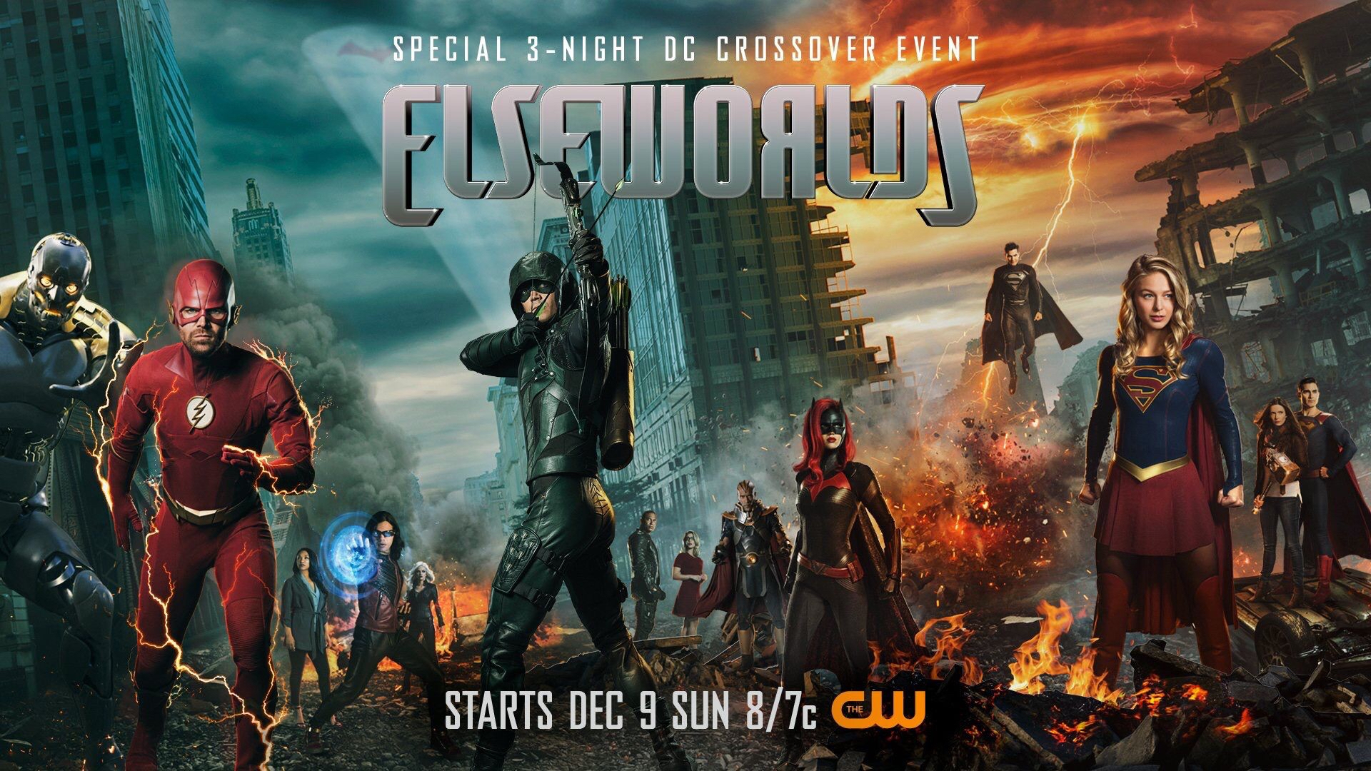Watch Arrowverses Elseworlds Trailer Arrives With New Poster And An Awesome Dark Knight 0005