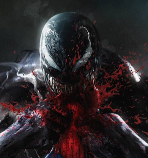 Tom Hardy posts (then deletes) an image of Venom eating Spider-man